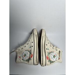 Converse Chuck Taylor‎ All Star High Top Womens 5 Embroidered Cactus Hummingbird